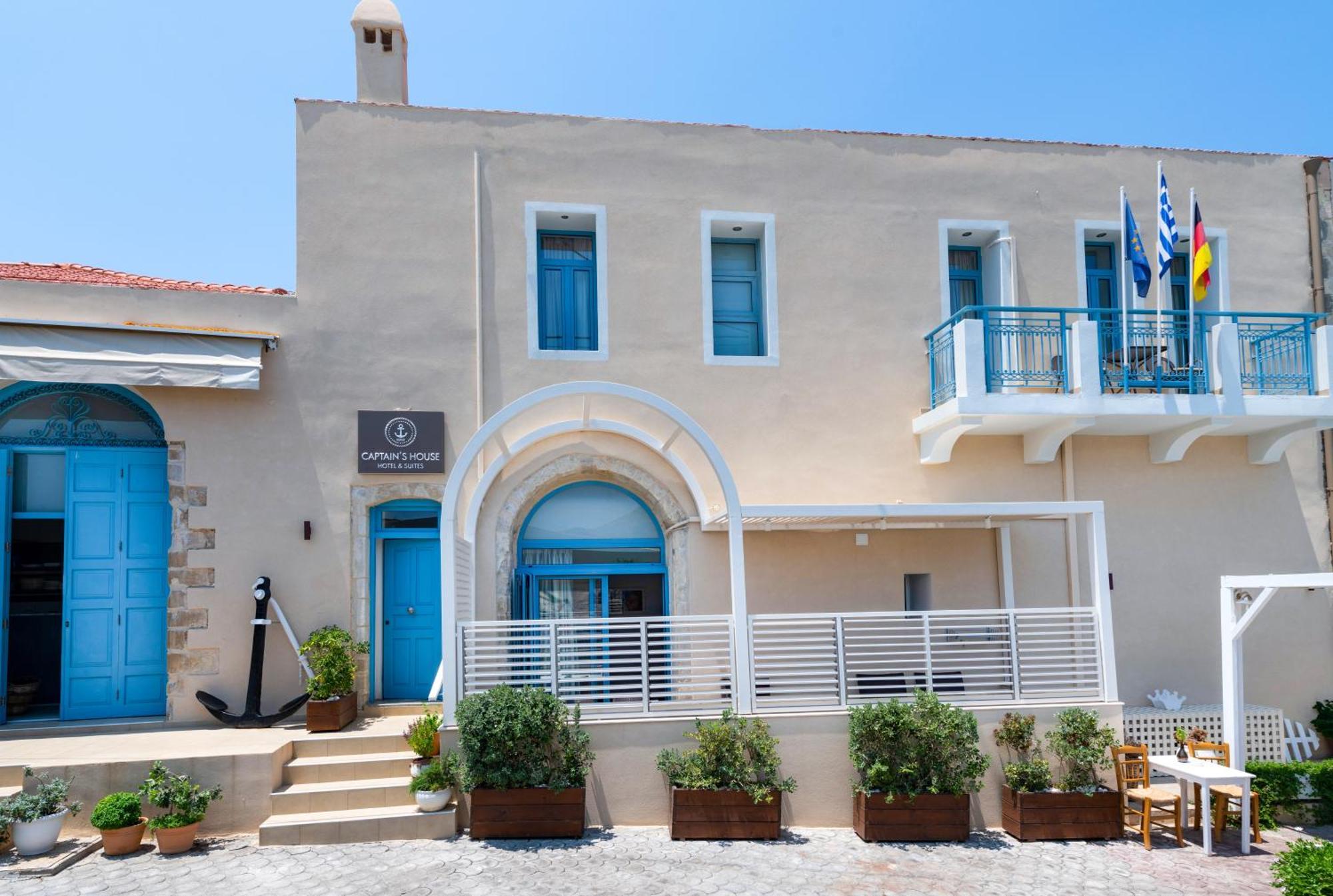 Captain'S House Hotel Suites & Apartments Pánormos エクステリア 写真