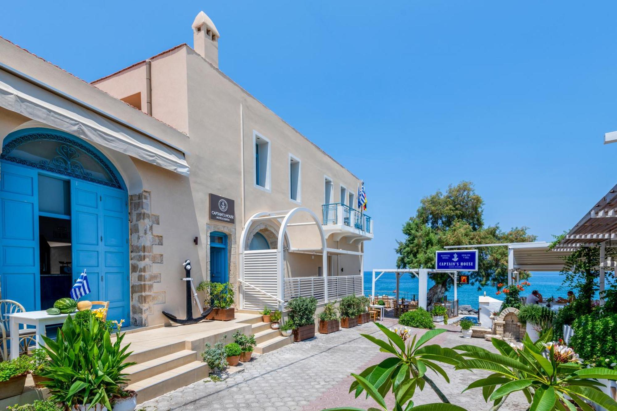 Captain'S House Hotel Suites & Apartments Pánormos エクステリア 写真
